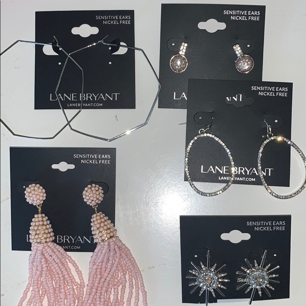 Lane Bryant Fashion Earrings - 5 sets